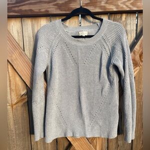Lucky Brand Light Gray Women's Sweater size M